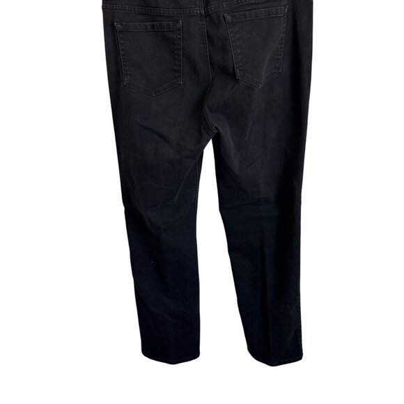 Share Jones New York Gramercy Curvy Women's size 14 Missy Short Black Denim jean - Picture 3 of 8